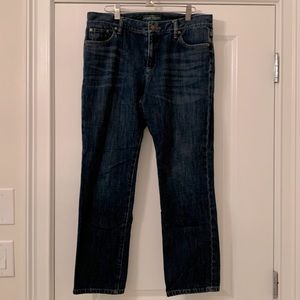 RLR RALPH Lauren Cropped Jeans Sz 8